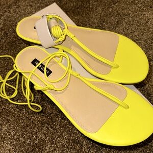Brand new Nine West Lace Up Sandals